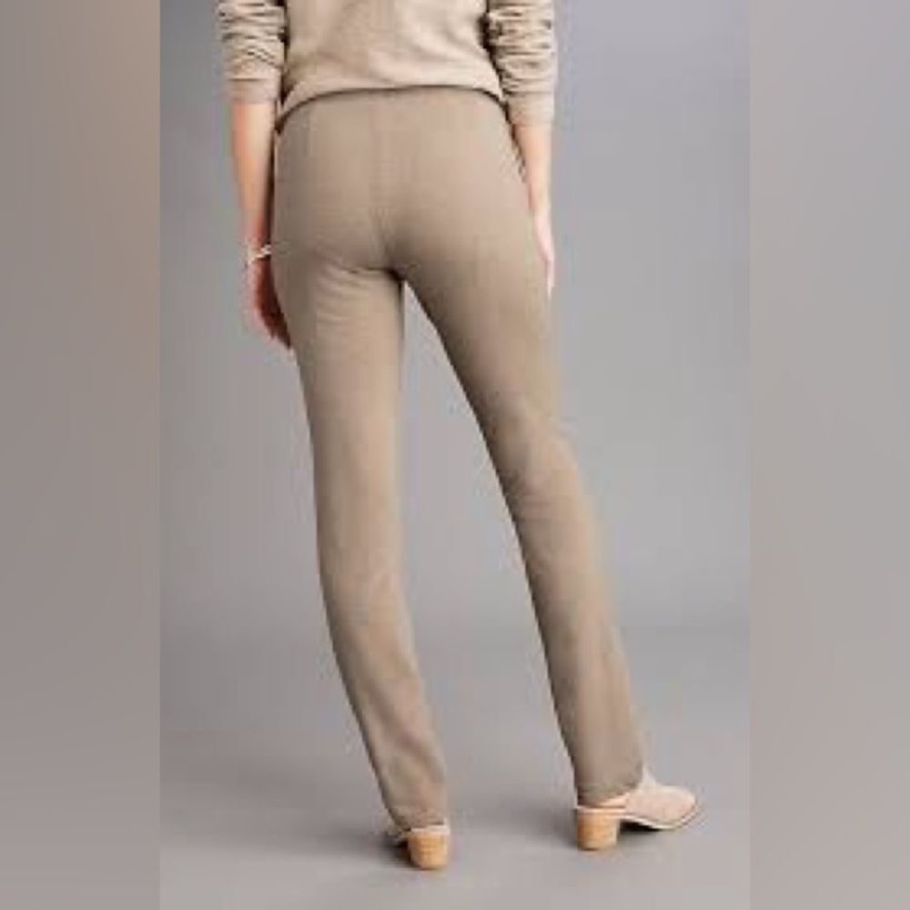 J. Jill Classic Tan Straight Leg Pants
